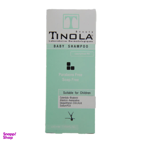 شامپو مو تینولا بیوتی (Tinola Beauty) مدل اطفال حجم 220 میلی لیتر