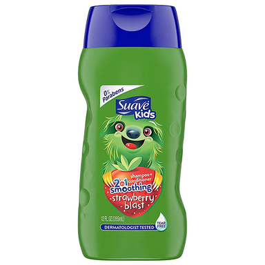 شامپو بچه سواو (Suave) مدل Strawberry Blast حجم 355 میلی لیتر