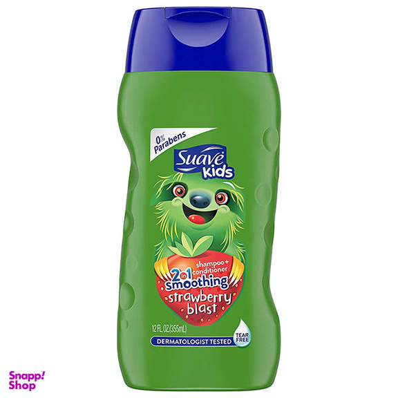شامپو بچه سواو (Suave) مدل Strawberry Blast حجم 355 میلی لیتر
