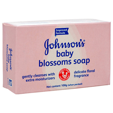 صابون کودک جانسون (Johnson) مدل Blossoms Soap حجم 100 گرم