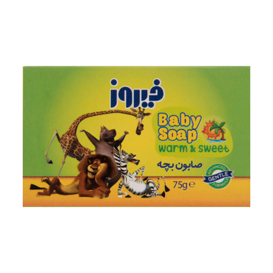 صابون بچه فیروز (firooz) مدل Warm And Sweet حجم 75 گرم