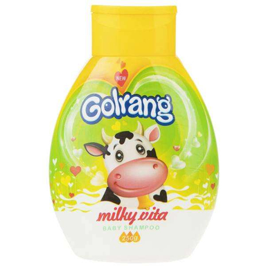 شامپو کودک گلرنگ (Golrang) مدل Milky Vita حجم 210 میلی لیتر