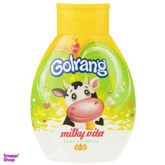 شامپو کودک گلرنگ (Golrang) مدل Milky Vita حجم 210 میلی لیتر