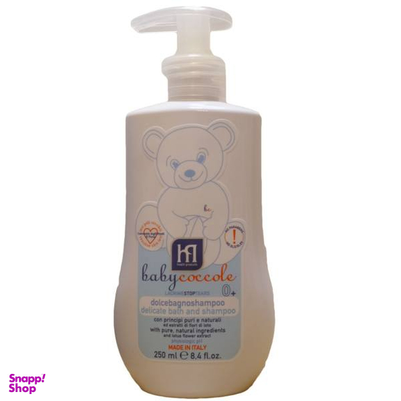شامپو سر و بدن بیبی کوکول (Babycoccole) حجم 250 میلی لیتر