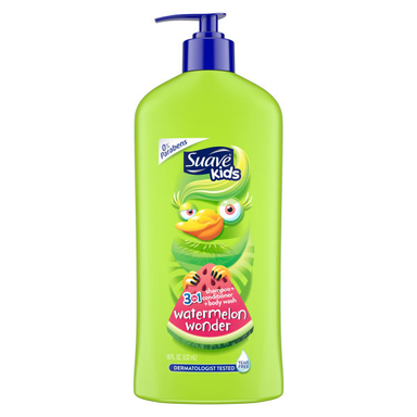 شامپو سر و بدن بچه سواو (Suave) مدل Watermelon حجم 523 میلی لیتر