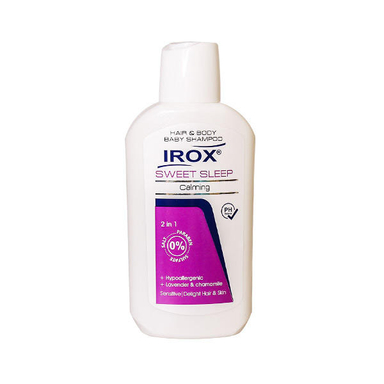 شامپو مو سر و بدن کودک آیروکس (irox)مدل Sweet Sleep حجم 200 میلی لیتر
