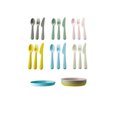 ظرف غذا 24 تکه کودک ایکیا (Ikea) مدل Kalas