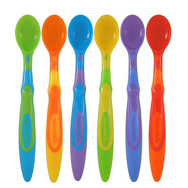 قاشق مانچکین (Munchkin) مدل Soft-Tip Infant بسته 6 عددی
