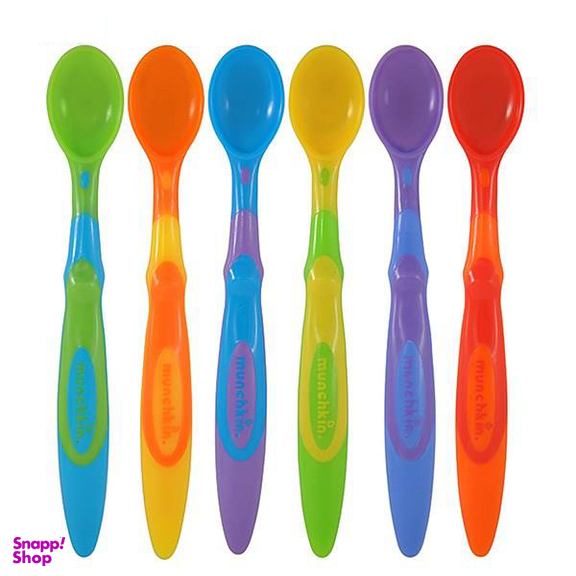 قاشق مانچکین (Munchkin) مدل Soft-Tip Infant بسته 6 عددی
