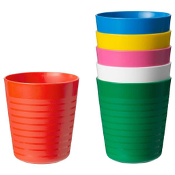 لیوان کودک ایکیا (Ikea) مدل 2019 New Kalas مجموعه 6 عددی