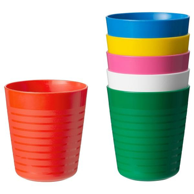 لیوان کودک ایکیا (Ikea) مدل 2019 New Kalas مجموعه 6 عددی