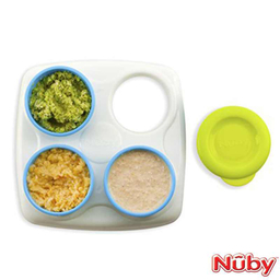 پیمانه ی غذای کودک نوبی (Nuby) مدل ID5439 بسته 4 عددی