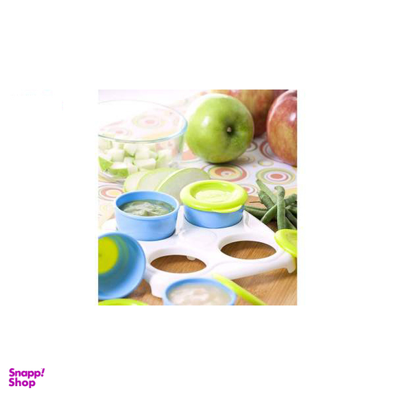 پیمانه ی غذای کودک نوبی (Nuby) مدل ID5439 بسته 4 عددی