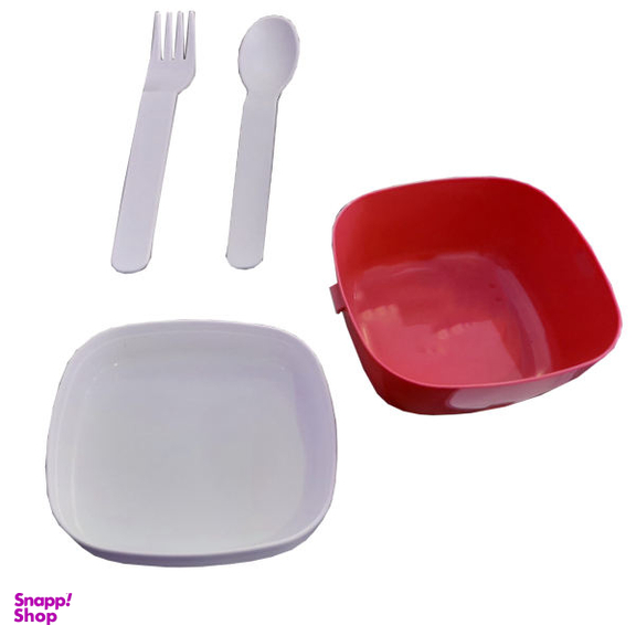 ظرف غذا 4 تکه کودک آریا (Arya) کد 6021 طرح ماشینها