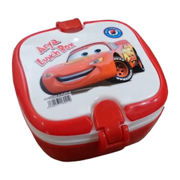 ظرف غذا 4 تکه کودک آریا (Arya) کد 6021 طرح ماشینها