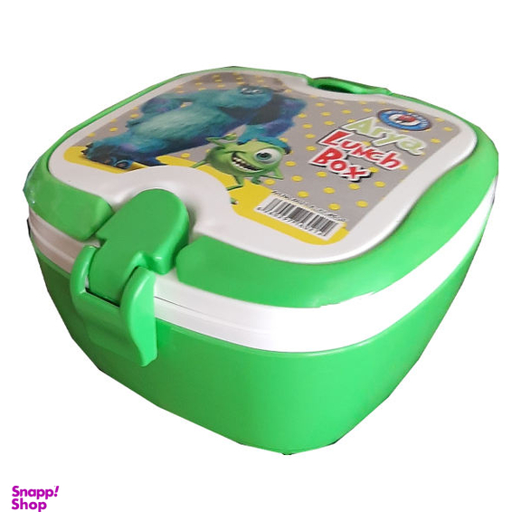 ظرف غذا 4 تکه آریا (Arya) کد 6021 طرح کارخانه هیولاها