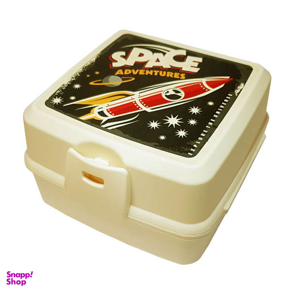 ظرف غذا 3 تکه کودک هوبی لایف (Hobby Life) مدل فضانورد