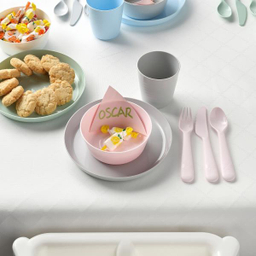 بشقاب کودک ایکیا (Ikea) مدل Kalas6 بسته 6 عددی