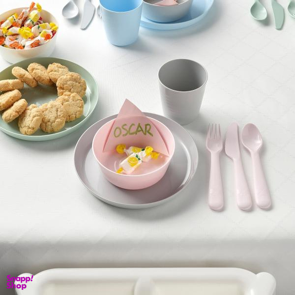 بشقاب کودک ایکیا (Ikea) مدل Kalas6 بسته 6 عددی