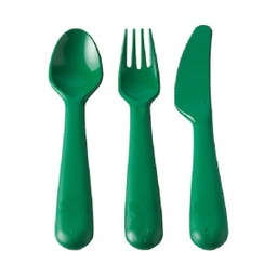 ست قاشق چنگال کودک ایکیا (Ikea) مدل Kalas بسته 3 عددی