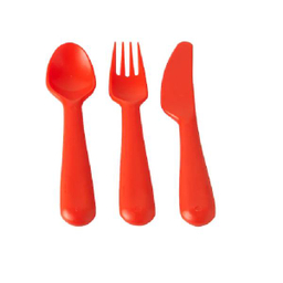 ست قاشق چنگال کودک ایکیا (Ikea) مدل Kalas بسته 3 عددی