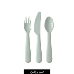 ست قاشق چنگال کودک ایکیا (Ikea) مدل Kalas بسته 3 عددی