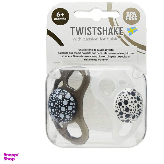 پستانک ارتودنسی تویست شیک (Twistshake) مدل 05092 بسته 2 عددی