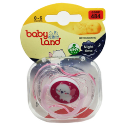 پستانک ارتودنسی بی بی لند (Baby Land) مدل 484