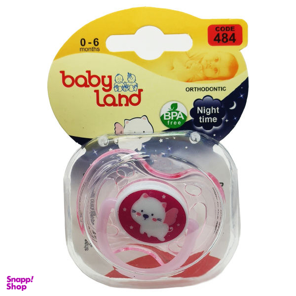پستانک ارتودنسی بی بی لند (Baby Land) مدل 484