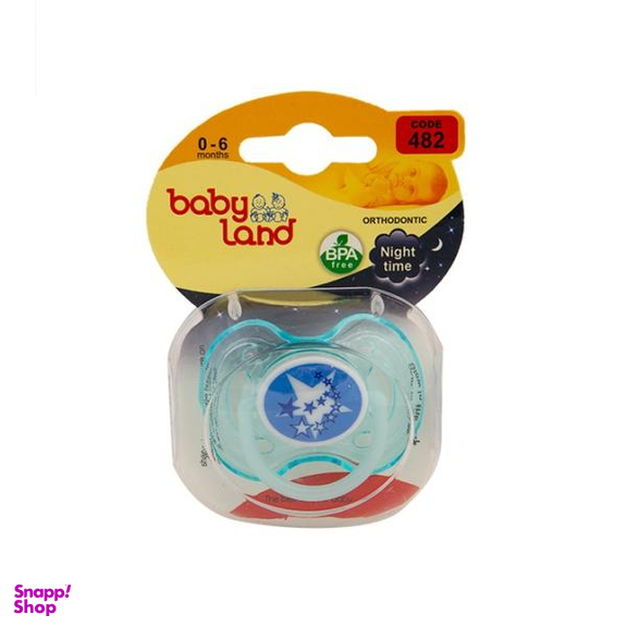 پستانک ارتودنسی بی بی لند (Baby Land) مدل 482