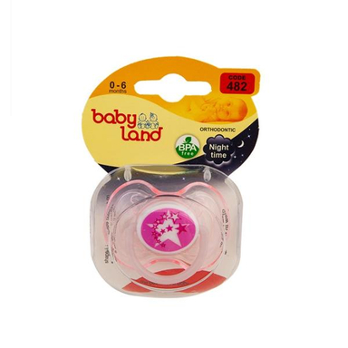 پستانک ارتودنسی بی بی لند (Baby Land) مدل 482