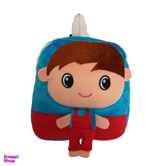 کوله پشتی کودک طرح پسر باهوش کد 0018