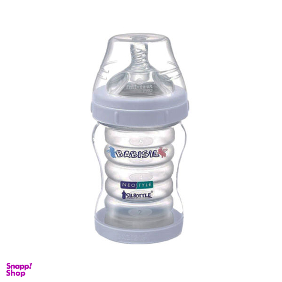 شیشه شیر بی بی سیل (Babisil) مدل 0001 ظرفیت 170 میلی لیتر