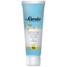 کرم نرم کننده کودک ثمین (Samin) حاوی اوسرین و اوره 3 درصد حجم 100 میلی لیتر