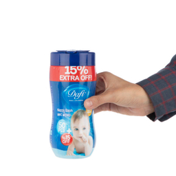 دستمال مرطوب کودک دافی (Dafi) مدل 01 بسته 50 عددی