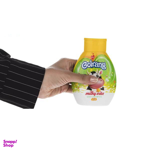 شامپو کودک گلرنگ (Golrang) مدل Milky Vita وزن 250 گرم