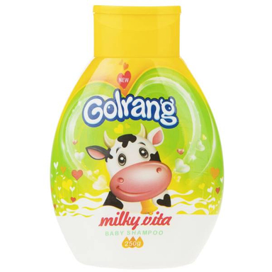 شامپو کودک گلرنگ (Golrang) مدل Milky Vita وزن 250 گرم