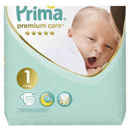 پوشک کودک پریما (Prima) کد 011 بسته 70 عددی