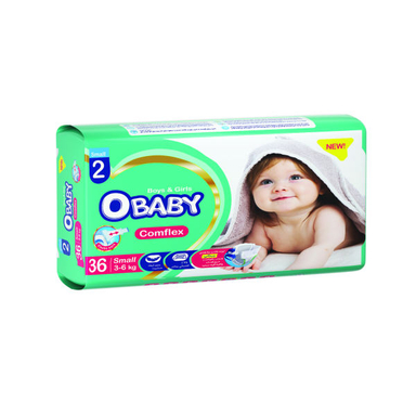 پوشک کودک او بیبی (O-Baby) مدل Comflex سایز 2 بسته 36 عددی