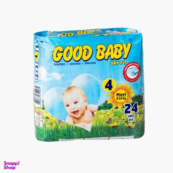 پوشک بچهگود بیبی (Good Baby) بسته 24 عددی
