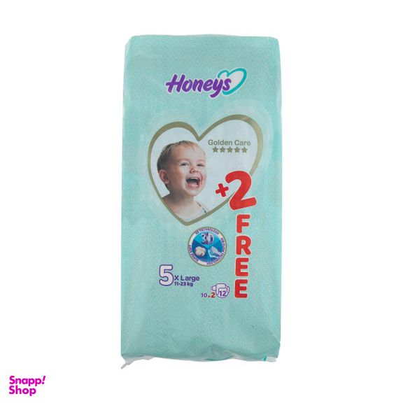 پوشک کودک هانیز (Honeys) سایز 5 بسته 12 عددی