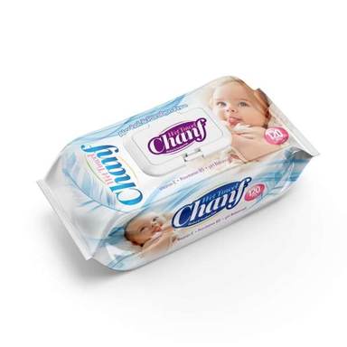 دستمال مرطوب کودک چانف (Chanf) مدل اکو بسته 120 عددی