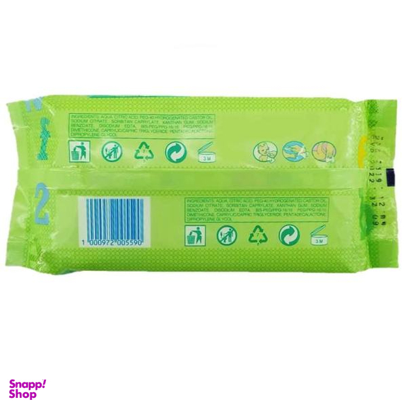 دستمال مرطوب کودک پمپرز (Pampers) مدل Natural Clean