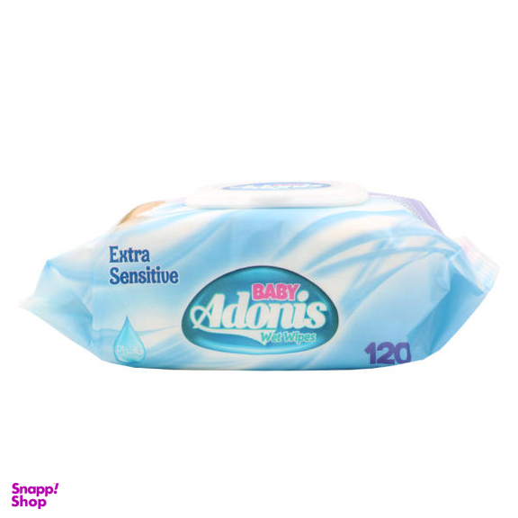 دستمال مرطوب کودک آدونیس (Adonis) کد 002