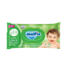 دستمال مرطوب کودک مولفیکس (Molfix) مدل Aromatic بسته 2 عددی