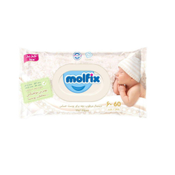 دستمال مرطوب کودک مولفیکس (Molfix) مدل Sensitive مجموعه 2 عددی