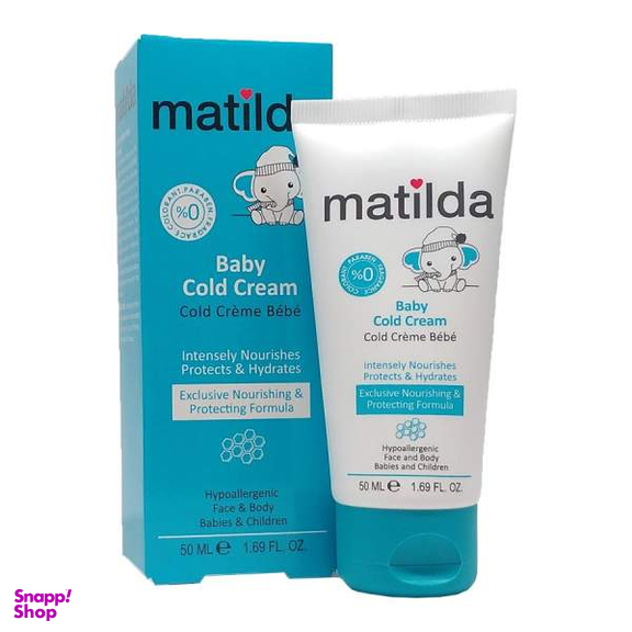 کرم مرطوب کننده پوست کودک ماتیلدا (Matilda) کد 01 حجم 50 میلی لیتر