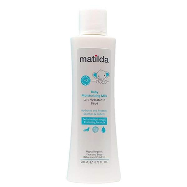 شیر مرطوب کننده پوست بدن کودک ماتیلدا (Matilda) کد 01 حجم 200 میلی لیتر