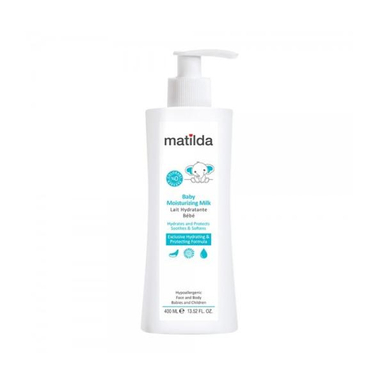 شیر مرطوب کننده کودک ماتیلدا (Matilda) مدل Moisturizing حجم 400 میلی لیتر