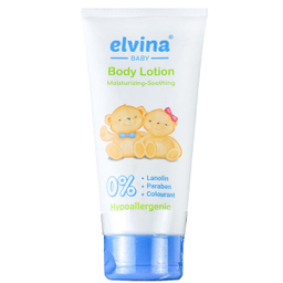 لوسیون بدن کودک الوینا (Elvina) کد 02 حجم 200 میلی لیتر